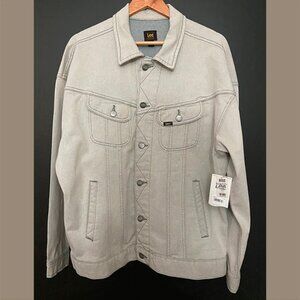 NWT, Mens Lee, Heritage, Drop-Shoulder Trucker Jacket